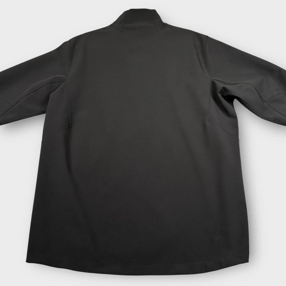 Patagonia Jacket Mens XL Black Softshell‎ Adze Embroidered Full Zip 83525